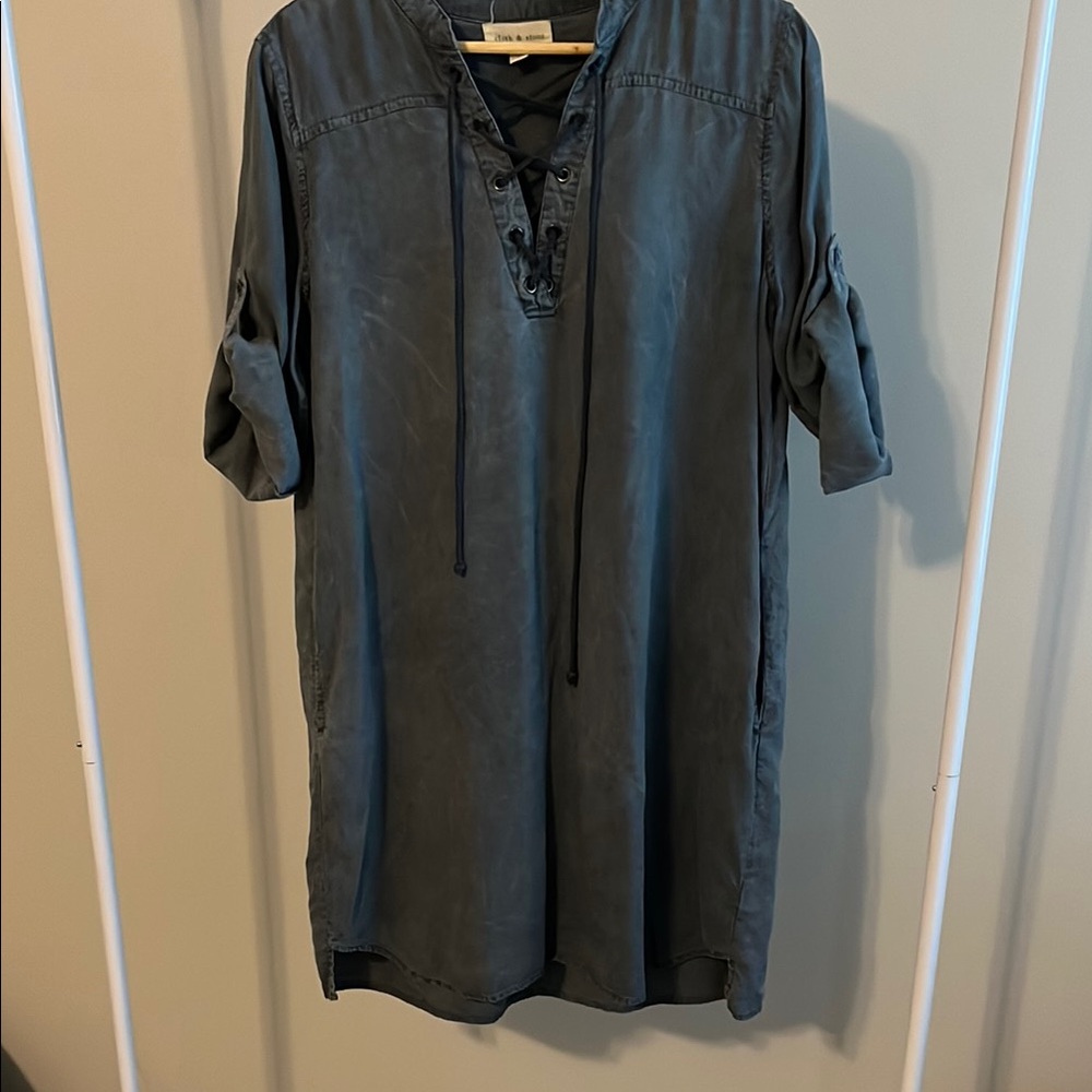 Cloth & Stone navy dress